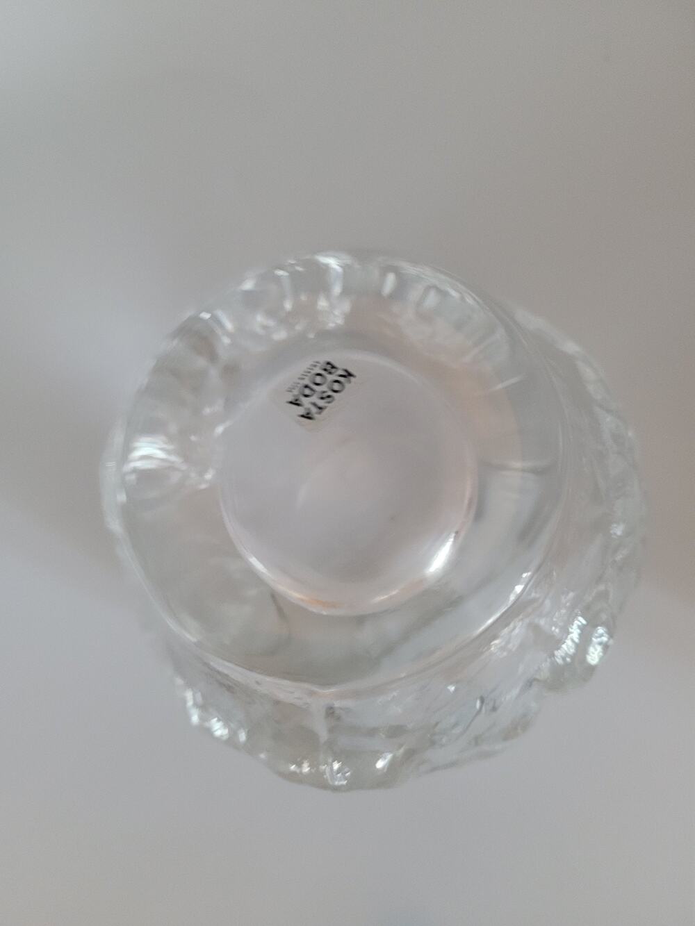 Kosta Boda snowball votive candle holders, Sweden